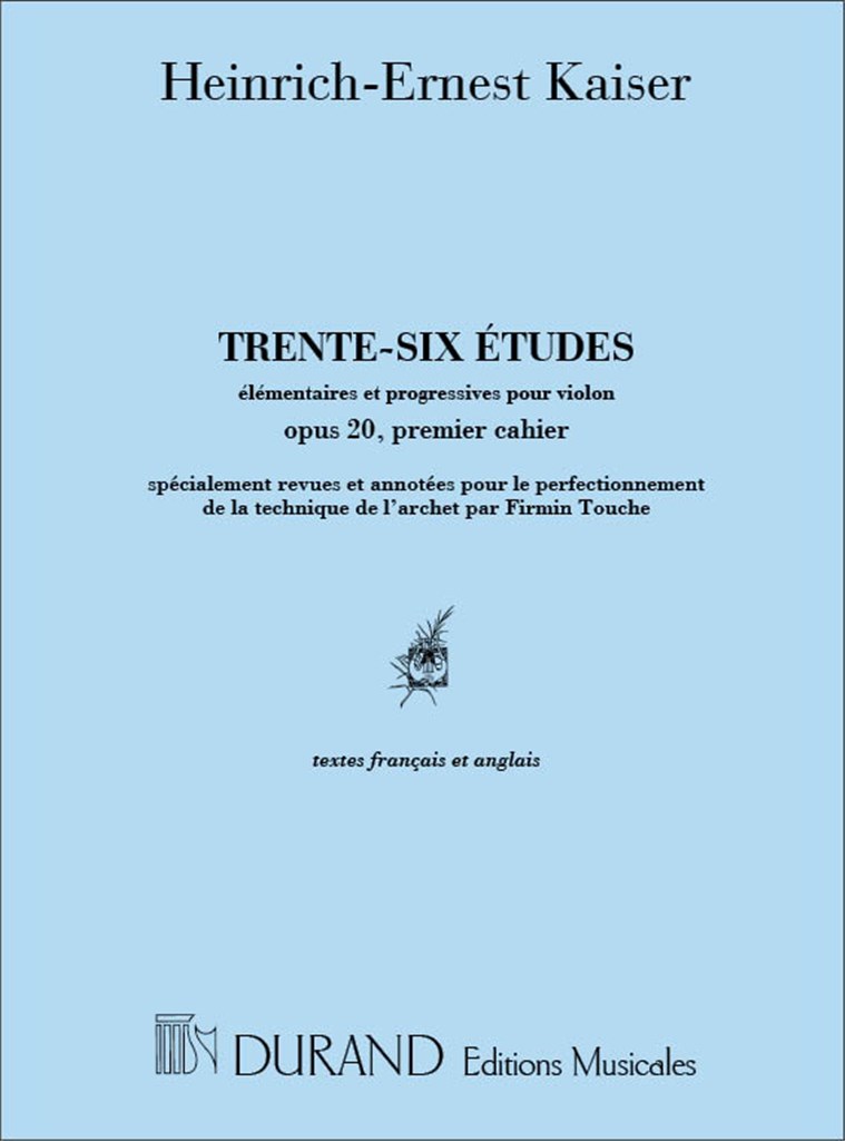 36 Etudes op. 20 - Vol. 1